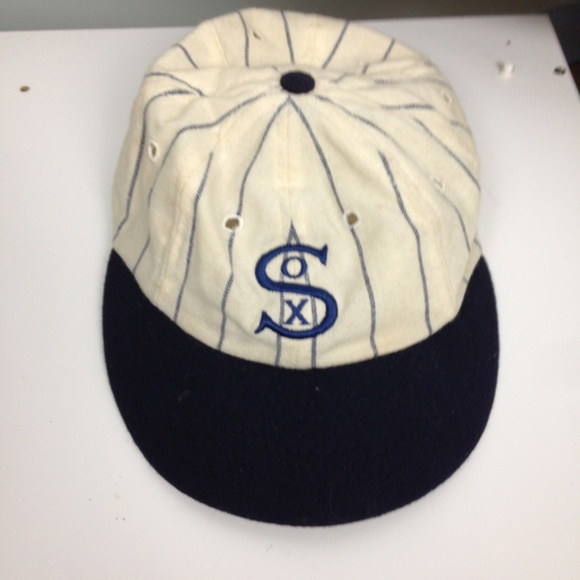 vintage white sox hat